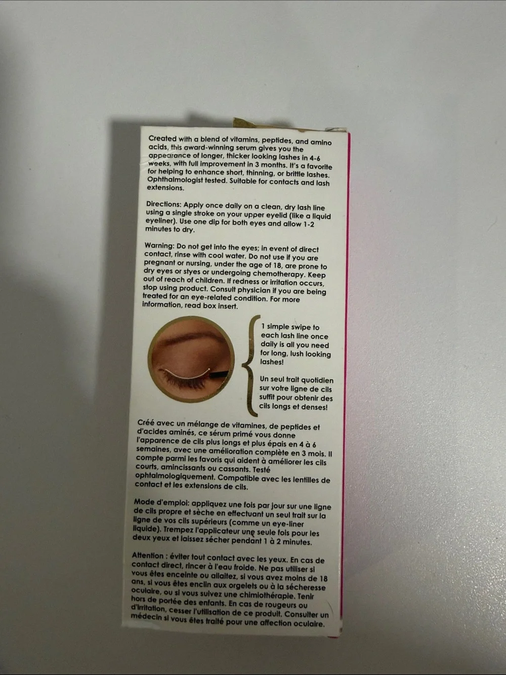 New Grande Cosmetics GrandeLASH-MD Lash Enhancing Serum .03oz 6 week supply